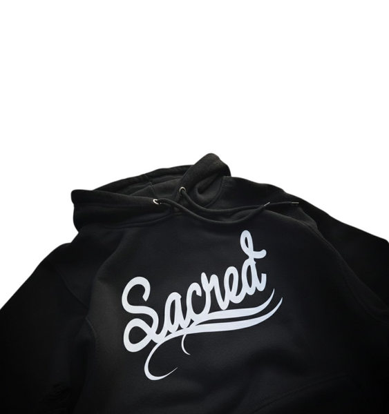 Sacred Classic Black Hoodie