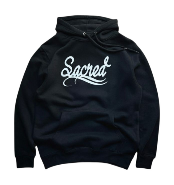 Sacred Classic Black Hoodie