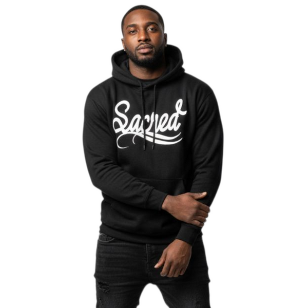 Sacred Classic Black Hoodie