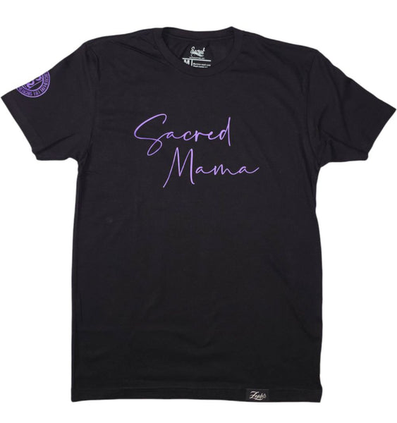 Sacred Mama Purple Praise Tee