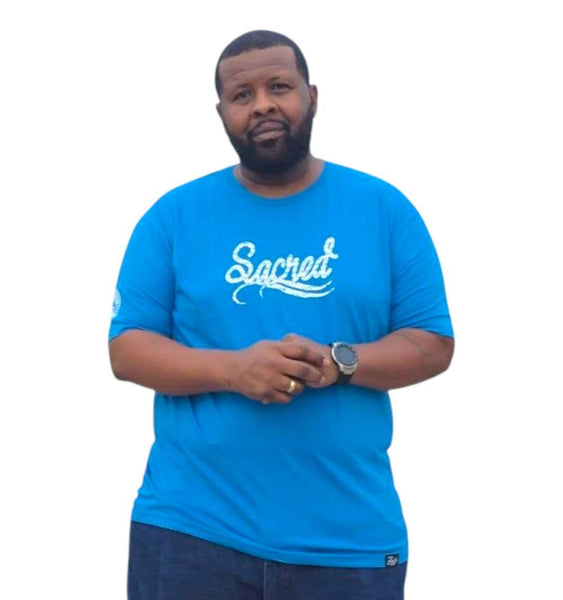 Sacred Inscribed Ocean Tee